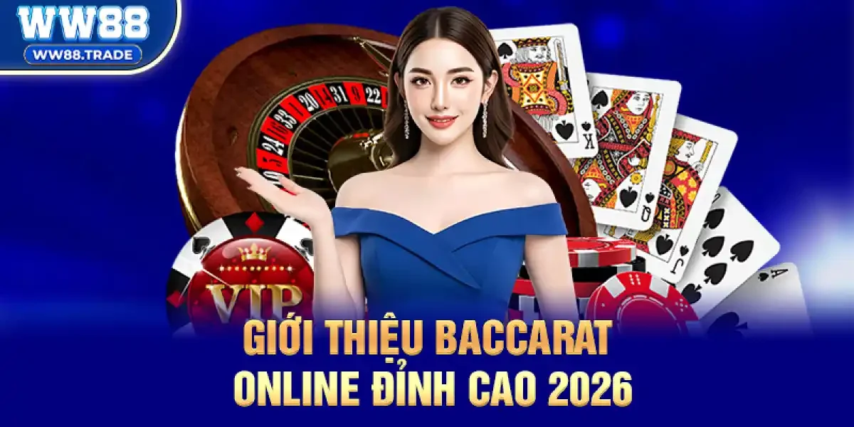Giới Thiệu Baccarat Online – Trò Chơi Sang Trọng Đỉnh Cao Năm 2026