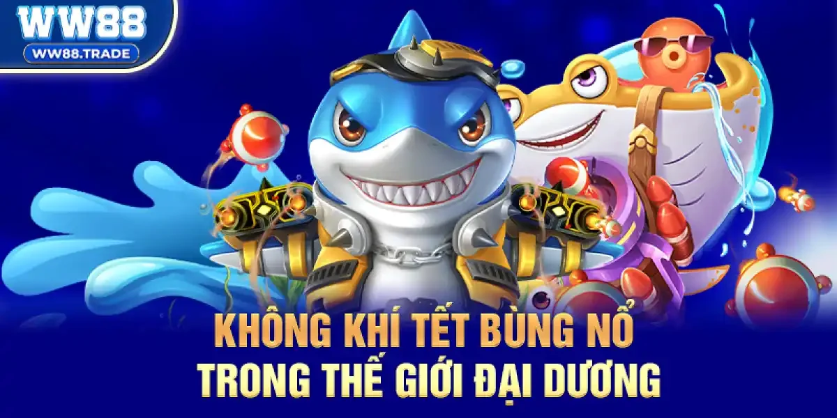 Không khí Tết bùng nổ trong thế giới đại dương