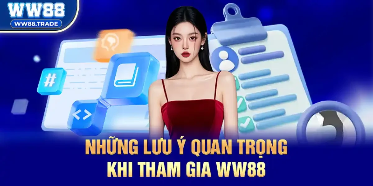 Những lưu ý quan trọng khi tham gia ww88
